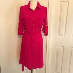 Calvin Klein Button up Dress